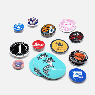 High-Quality Round Stickers